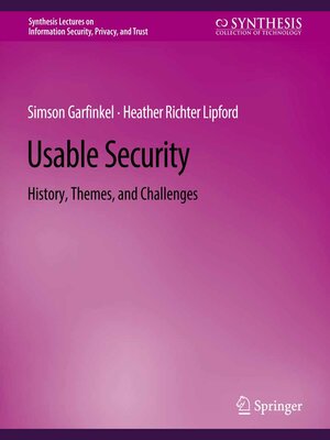 cover image of Usable Security
